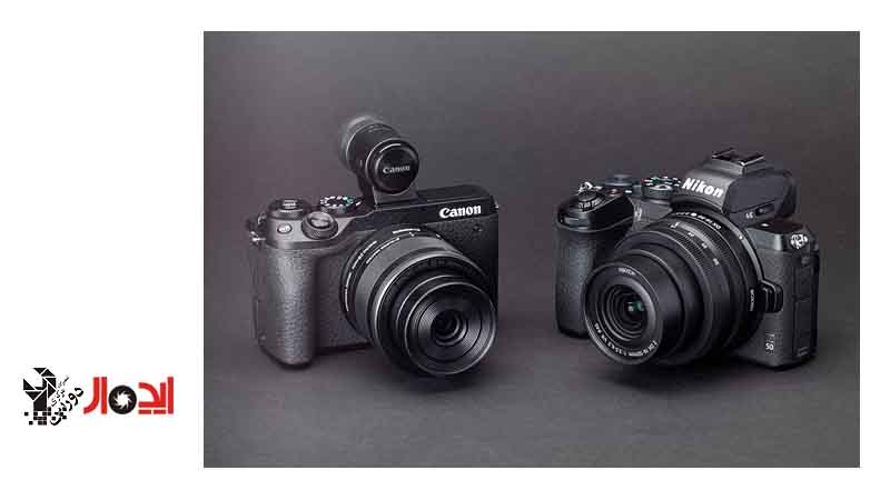بررسی و مقایسه دوربین های Nikon Z50 و Canon EOS M6 Mark II