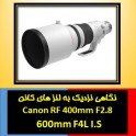 نگاهی نزدیک به لنز های کانن Canon RF 400mm F2.8   600mm F4L I.S