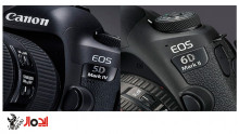 مقایسه ویژگی های  EOS 5D Mark IV و  EOS 6D Mark II