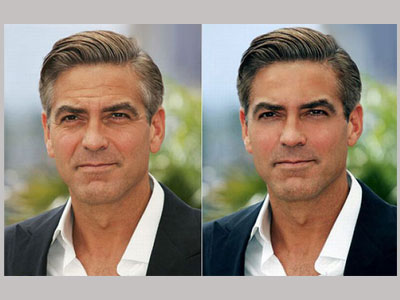 تغییرات عکس و رتوش چهره در نرم افزار فتوشاپ