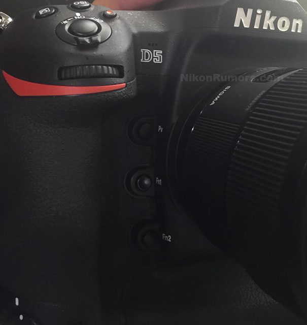 عکسهای بیشتر و کاملتری از شکل ظاهری Nikon D5 به بیرون درز کرد.