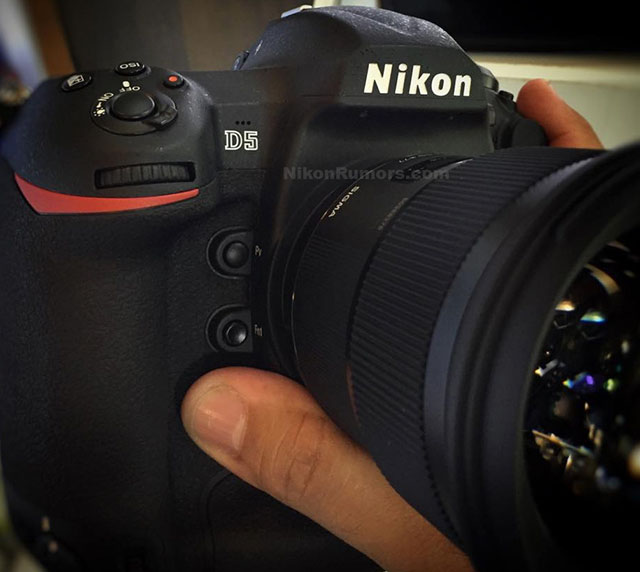عکسهای بیشتر و کاملتری از شکل ظاهری Nikon D5 به بیرون درز کرد.