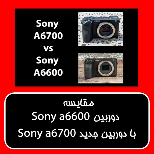 سونی a6600 یا a6700 کدام  بهتر است؟
