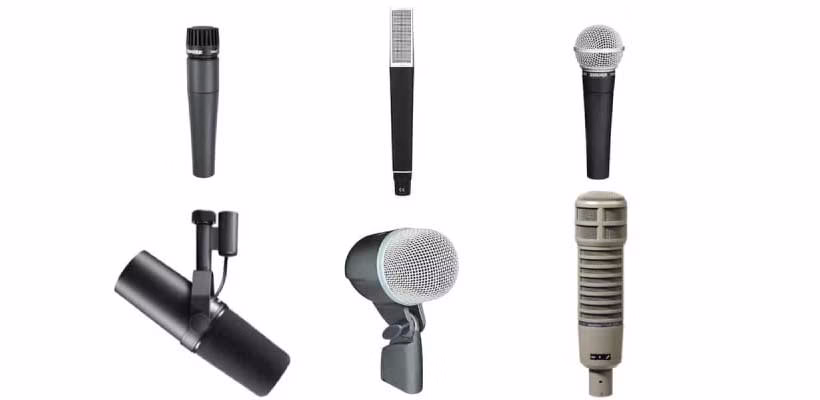 تعمیر میکروفنهای دینامیک (Dynamic Microphone)
