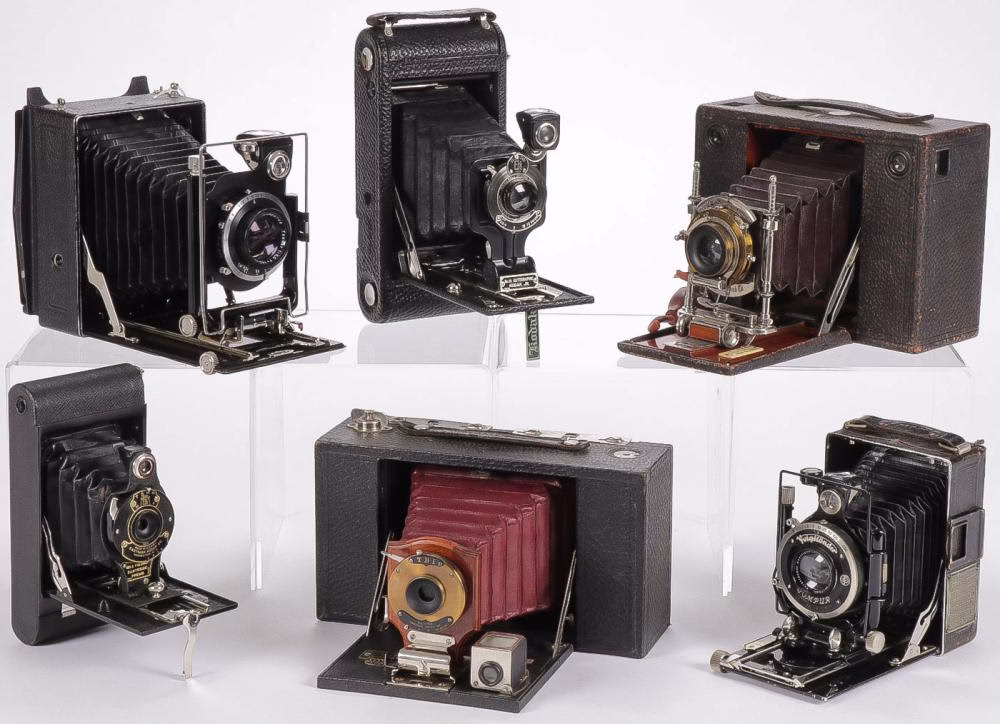 تعمیر دوربینهای عکاسی قدیمی تاشو (Folding Cameras)
