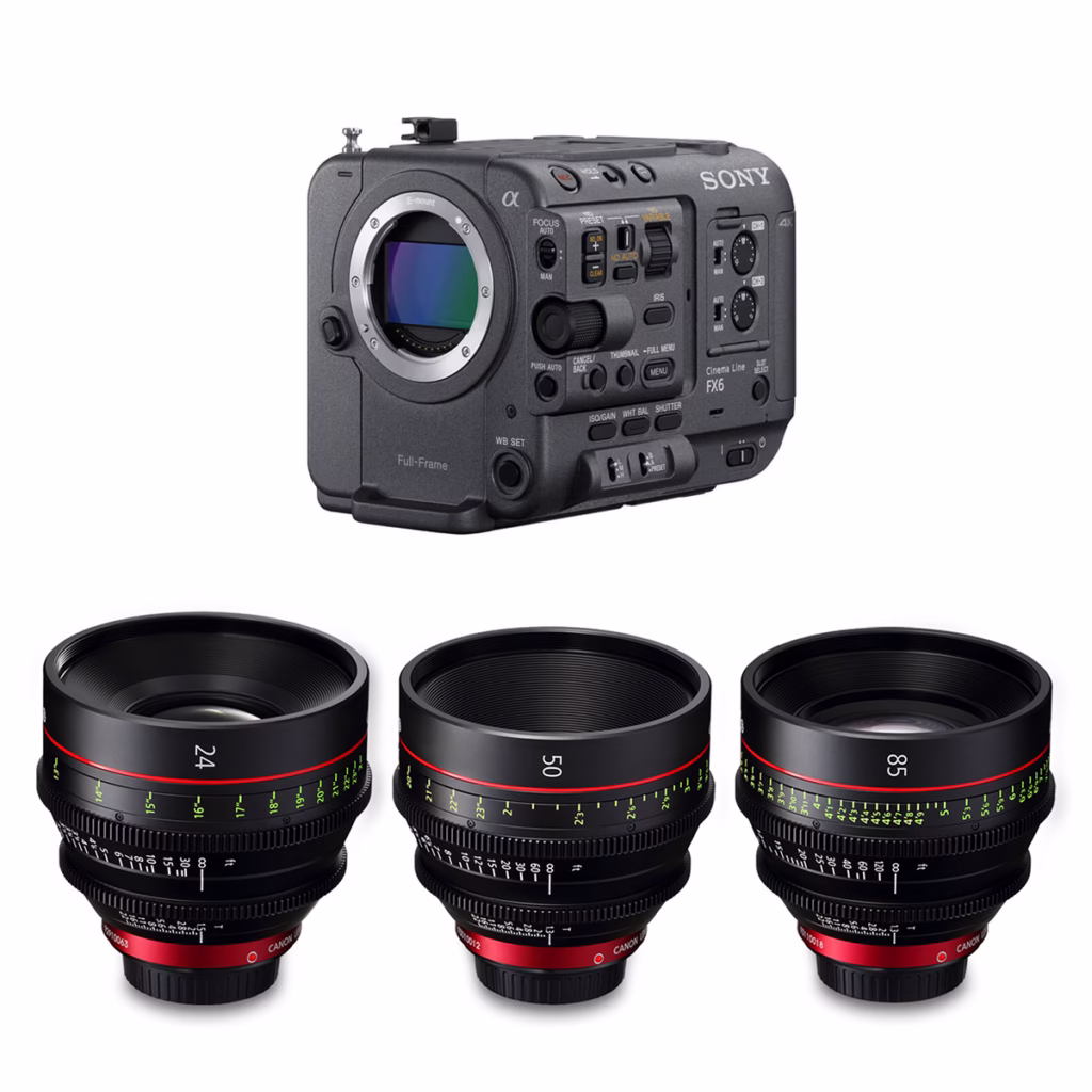 لنز مانت Cinema (Cine Lenses) دوربین سونی