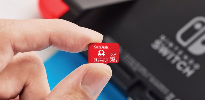 کارت SD برای سوییچ؛ Sandisk MicroSDXC برای Nintendo Switch