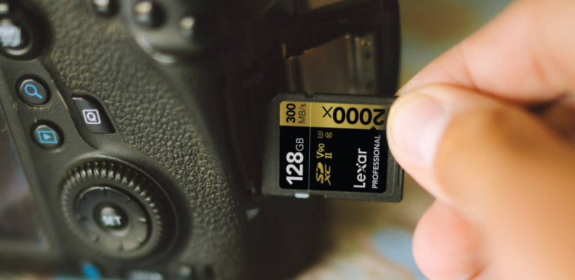 کارت SD برای عکاسی؛ Lexar Professional 2000x Card