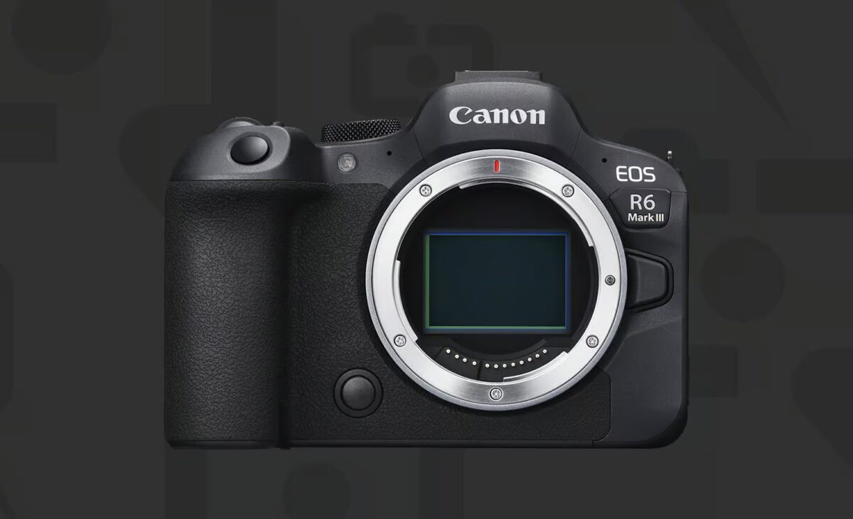 Canon R6 Mark III front view