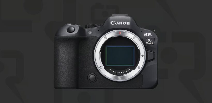 کانن EOS R6 Mark III ؛ نسل تازه دوربین فول فریم با سنسور ۳۲ مگاپیکسلی 1 Canon R6 Mark III front view