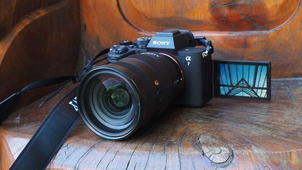Sony A7V new sensor closeup