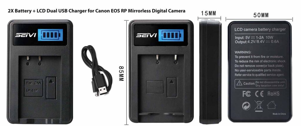 شارژ باتری دوربین‌های دیجیتال