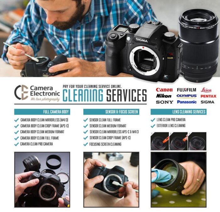 فرآیند باز کردن و تعمیر یک دوربین کانن با دقت بالا 