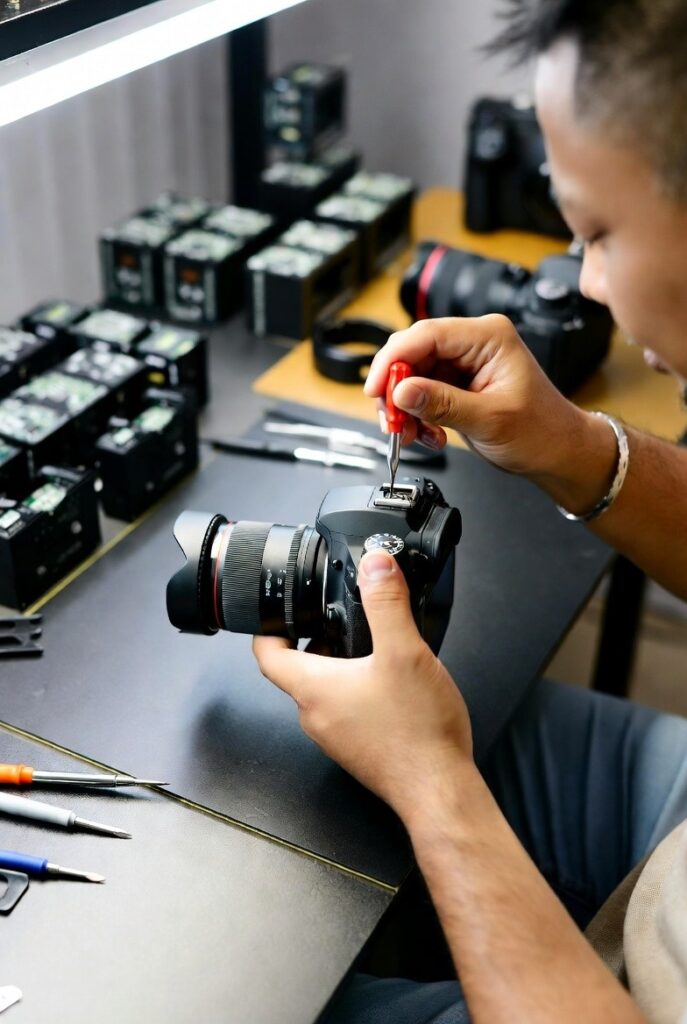 نمایش فرم آنلاین نوبت‌دهی در وب‌سایت ایده‌آل دوربین