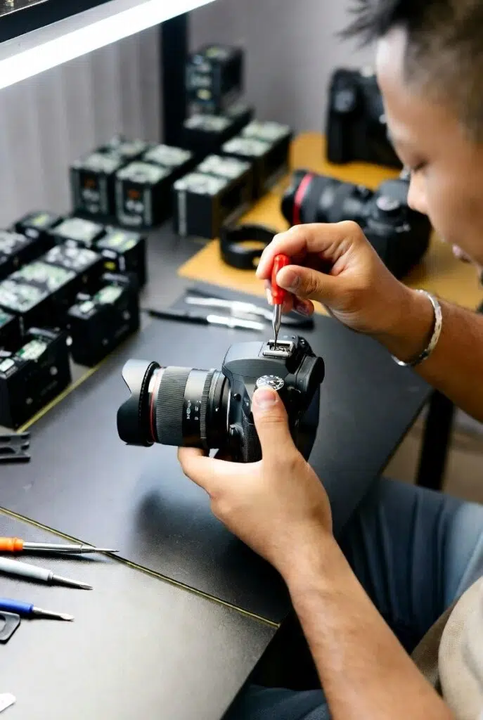 نمایش فرم آنلاین نوبت‌دهی در وب‌سایت ایده‌آل دوربین