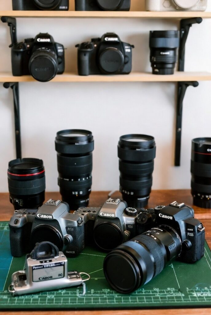 قیمت تعمیر کانن (canon) — راهنمای جامع تعرفه و برآورد هزینه 5 یک ذرهبین روی نماد کانن و نماد دلار که مفهوم بررسی هزینه تعمیر را میرساند