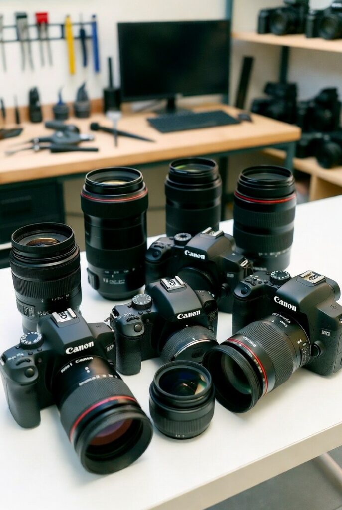 قیمت تعمیر کانن (canon) — راهنمای جامع تعرفه و برآورد هزینه 2 بستهبندیهای رسمی قطعات یدکی اورجینال کانن مانند باتری و سنسور