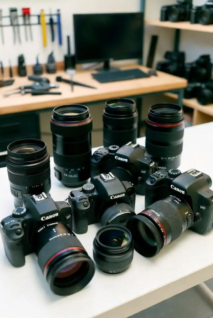 قیمت تعمیر کانن (canon) — راهنمای جامع تعرفه و برآورد هزینه 2 بستهبندیهای رسمی قطعات یدکی اورجینال کانن مانند باتری و سنسور