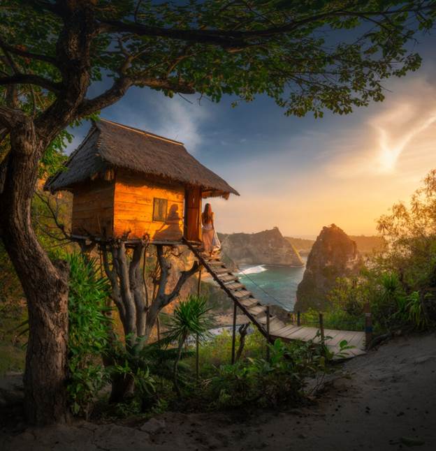 راهنمای جامع عکاسی در ساعت طلایی با دوربینهای سونی آلفا 3 استفاده از لنز واید سونی برای عکاسی منظره در ساعت طلایی