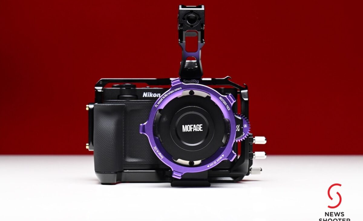 کیج کیج پیشرفته اسمال‌ریگ به طور کامل روی دوربین نیکون Z9 نصب شده است.