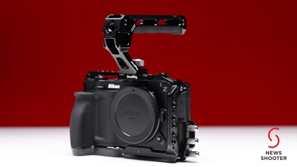 دسته بالایی و دسته جانبی کیج اسمال‌ریگ با نمایش سوکت‌ها و کفش‌های سرد متعدد.