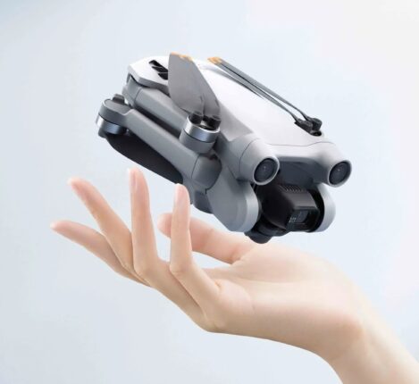 دوربین DJI Osmo Nano با نمایش منوی به‌روزرسانی شده