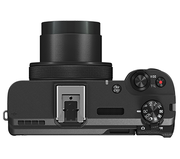 Canon V1 rear buttons layout