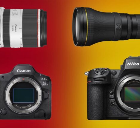 canon nikon 2025 holiday deals banner