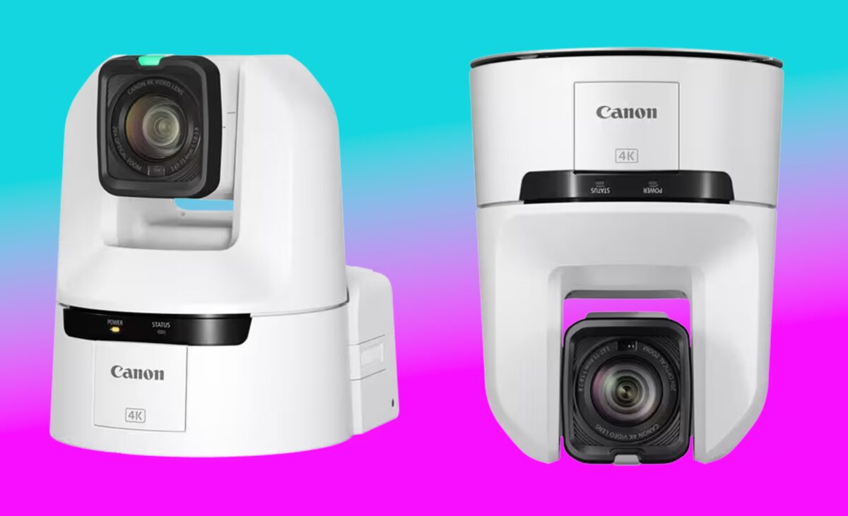 مقایسه پورت‌های پشتی دوربین CR-N350 (چپ) و CR-N400 (راست) و نمایش تفاوت در اتصالات حرفه‌ای.