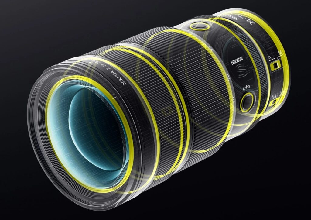 نمای نزدیک از حلقه کنترلی جدید با سوئیچ فعال/غیرفعال کردن صدای کلیک.