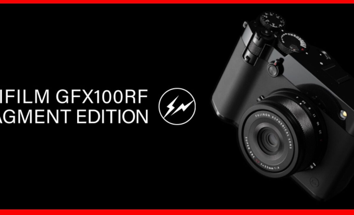 دوربین فوجی‌فیلم GFX100RF Fragment Edition با طراحی ویژه