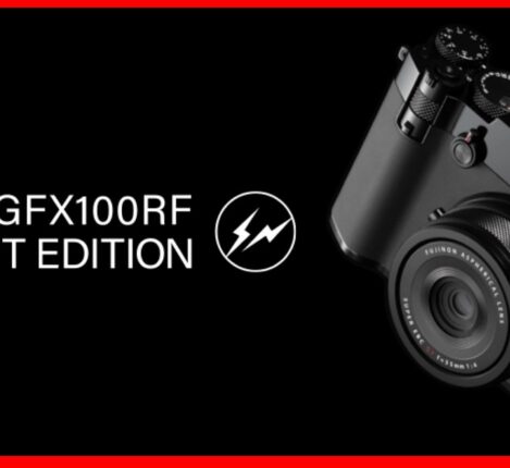 دوربین فوجی‌فیلم GFX100RF Fragment Edition با طراحی ویژه