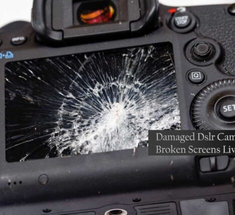 دوربین DSLR آسیب دیده