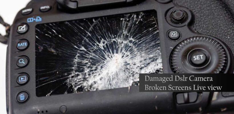 تعمیر نمایشگر کانن: راهنمای جامع تشخیص، عیبیابی و تعویض LCD 1 دوربین DSLR آسیب دیده