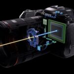 تعمیر و کالیبراسیون لرزشگیر کانن (IS): راهنمای تخصصی برای تصاویری شارپتر 7 نمای نزدیک از سیستم لرزشگیر داخلی لنز کانن