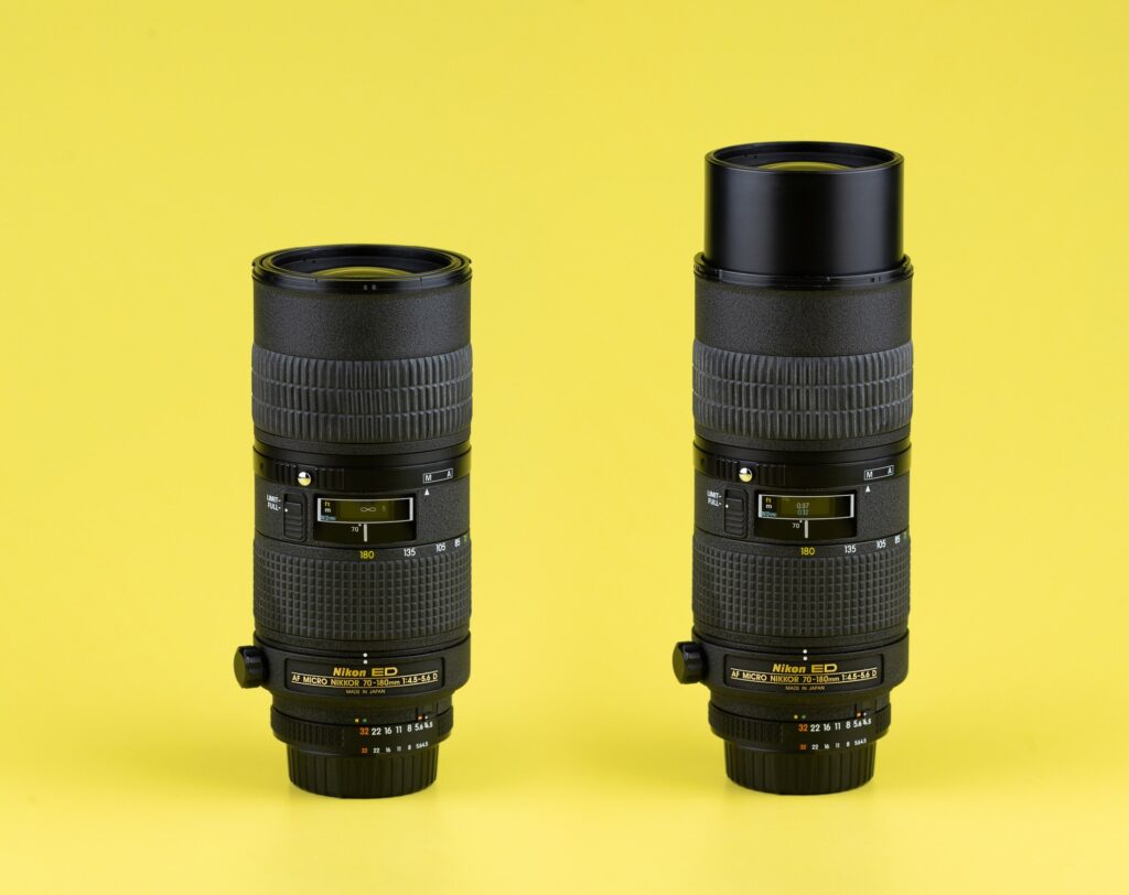 نقد و بررسی لنز Nikon AF Zoom-Micro Nikkor 70-180mm f/4.5-5.6D | لنز ماکرو زوم نایاب نیکون 3 zoom ring close-up Nikon 70-180mm