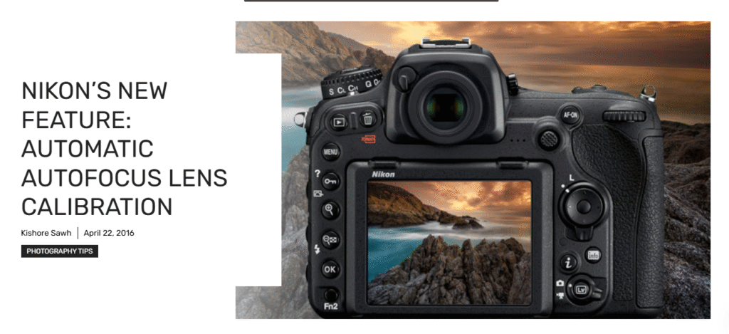 مشکل فوکوس خودکار