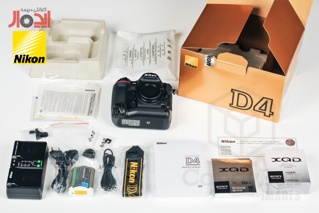 جعبه گشایی دوربین نیکون و کارت گارانتی 