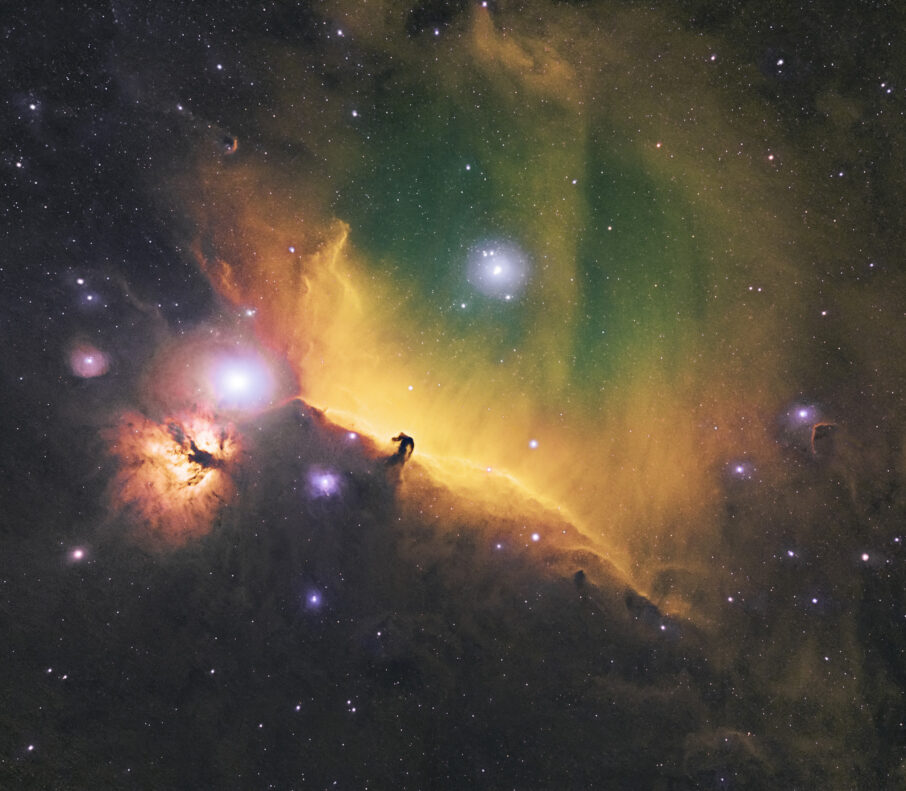 راهنمای جامع عکاسی دیپ اسکی (Deep Sky): از تجهیزات تا پردازش نهایی 2 این عبارت به سحابی معروفی اشاره دارد که شکل آن شبیه به سر یک اسب است و در نجوم به عنوان یک نقطه مورد نظر در آسمان شناخته میشود