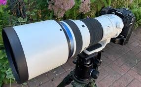 نمودار مقطعی یا انیمیشن از عملکرد زوم داخلی لنز Olympus 150-400mm