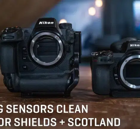 کلینینگ سنسور نیکون توسط تکنسین متخصص