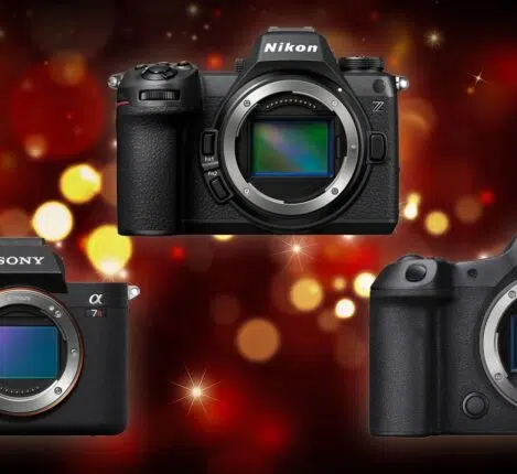 نمای نزدیک از سوراخ وزنه تعادل و پورت USB-C جدید روی گیمبال OM8