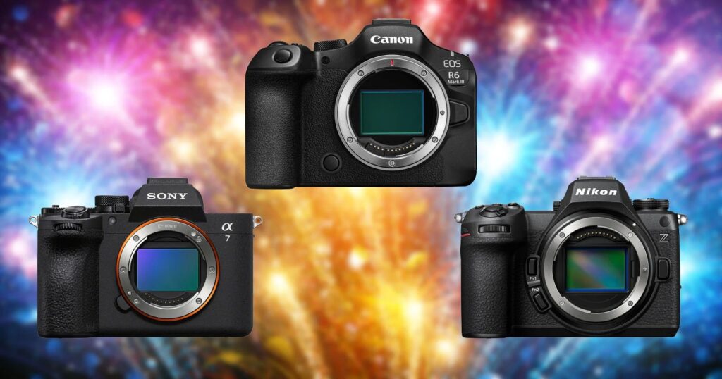 مقایسه جامع دوربینهای میانرده: سونی a7 V در مقابل کانن EOS R6 III و نیکون Z6 III 4 نمایش سیستم فوکوس خودکار پیشرفته دوربینها