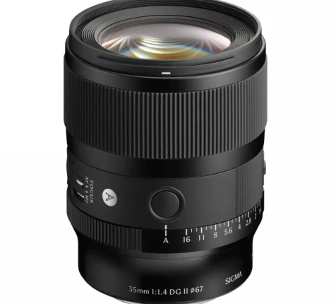 نمای جلویی لنز سیگما ۳۵mm Art II